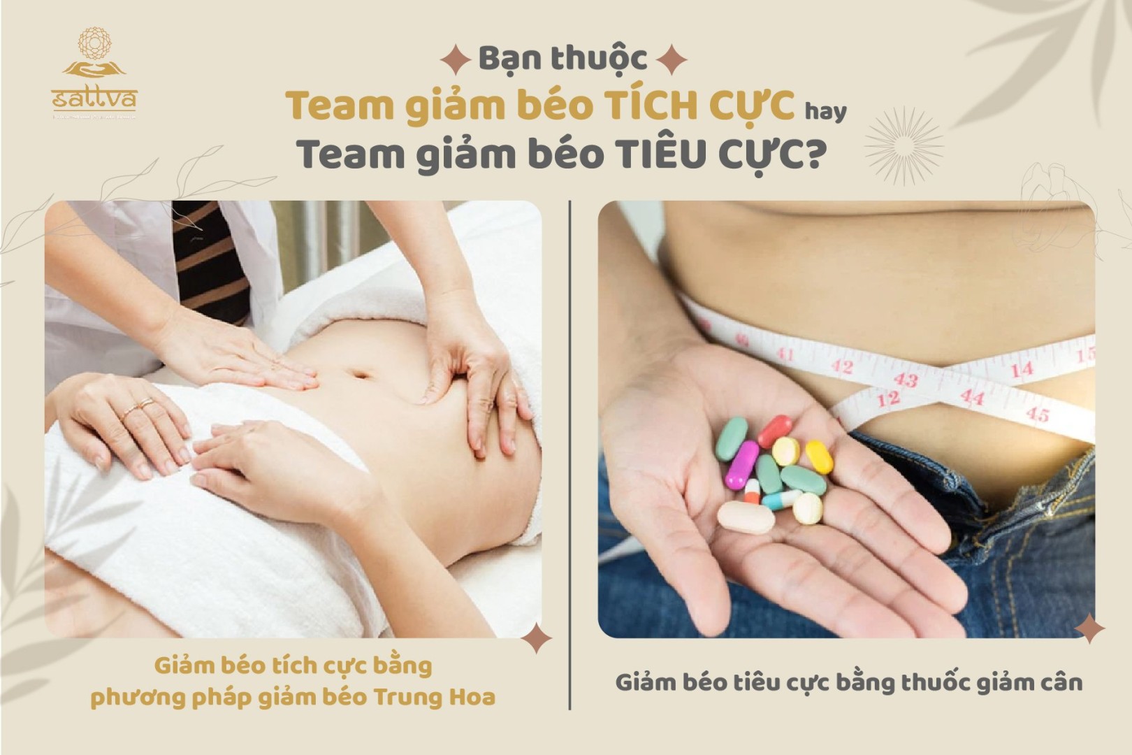 GIẢM BÉO TÍCH CỰC HAY GIẢM BÉO TIÊU CỰC